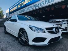 MERCEDES BENZ E350 COUPE AMG 1 YEAR WARRANTY 2012,CRYSTAL WHITE IN COLOUR,AMG LEATHER,MEMORY SEATS,ELECTRONIC MEMORY SEATS,ONE DATO OWNER