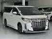 Recon JAPAN RECON 2020 Toyota Alphard 2.5 G S C READY STOCK