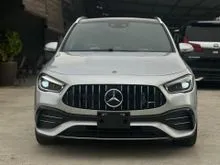 2021 Mercedes-Benz AMG GLA35 2.0 4MATIC PAN-RF BUCKET SEAT HUD BSM NEW STEERING WHEEL RED N BLACK SEAT