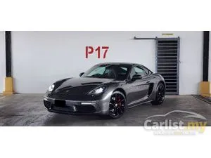 2019 Porsche 718 2.0 Cayman Coupe, Sport Chrono Package, Low Mileage, TipTop Condition
