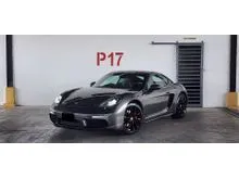 2019 Porsche 718 2.0 Cayman Coupe, Sport Chrono Package, Low Mileage, TipTop Condition