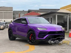 2022 LAMBORGHINI URUS 4.0 SUV - LOW MILEAGE, ORIGINAL PURPLE EXTERIOR, GOOD CONDITION, CARBON EXTERIOR PKG