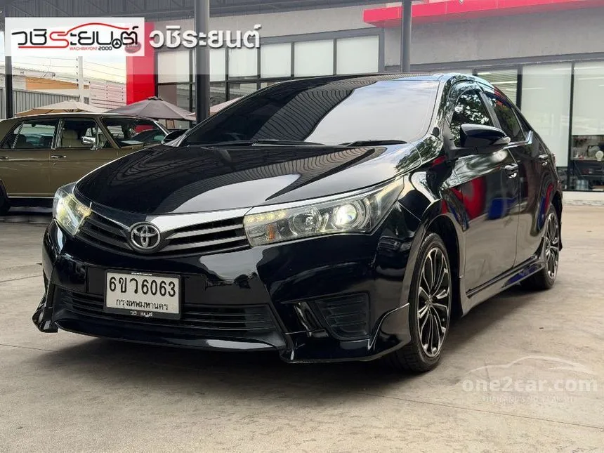 2014 Toyota Corolla Altis Esport Sedan