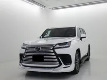 Incoming stock 2024 Lexus LX 600 3.4 7 seater SUV Unregistered Grade5A Welcome view