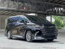 [5A] SIDE STE[ 2025 Toyota Alphard 2.5 Z Modelista LOW MILEAGE FULL SPEC