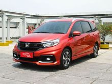 Honda Mobilio RS Cvt AT 2017 Orange Tangan Pertama Mulus Terawat Record TDP MURAH 27 JUTA