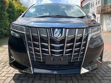 2018 Toyota Alphard 2.5**NEW FACE**8 SEATER**5 YEARS WARRANTY**LOW MILEAGE**MUST VIEW