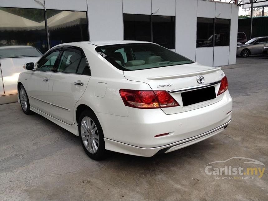 Toyota Camry 2008 V 2 4 In Selangor Automatic Sedan White For Rm Toyota Camry 2 4 V Full Body Kits Spec 08