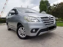 2014 Toyota Innova 2.0 G MPV