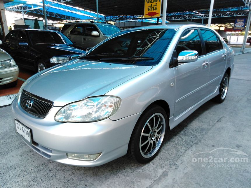 Toyota corolla altis 2002