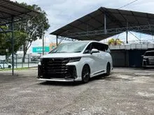 HIGH GRADE OFFER UNIT 2024 Toyota Vellfire 2.4 Z Premier MPV HUD, BSM, MODELLISTA