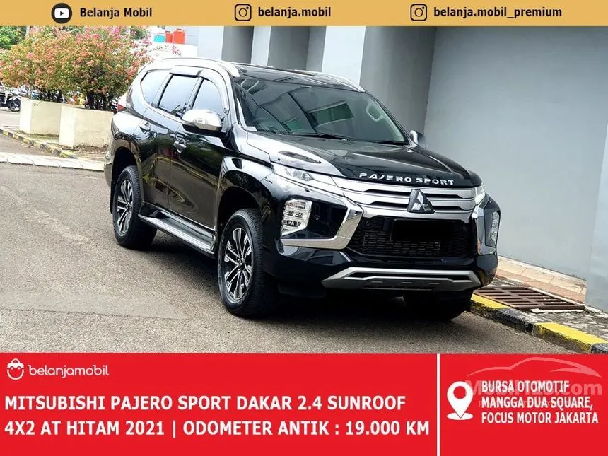 Jual Mobil Mitsubishi Pajero Sport 2021 Dakar 4X2 2.4 di DKI Jakarta Automatic SUV Hitam Rp 488.000.000