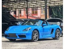 2022 Porsche 718 2.0 Boxster Convertible Ready stock Low mileage