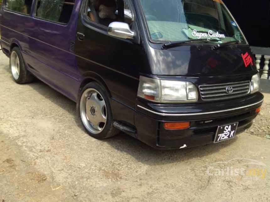 Jual Kereta Toyota Hiace 1993 2 4 Di Sabah Manual Van Purple Untuk Rm 28 800 5765979 Carlist My