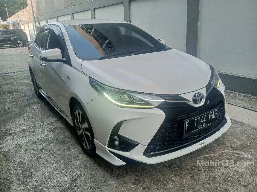 Jual Mobil Toyota Yaris 2021 S GR Sport 1.5 di Jawa Barat Automatic Hatchback Putih Rp 228.000.000