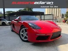 2021 Porsche 718 2.0 Boxster Convertible unreg - UK Spec. 14 Ways. PASM. Sport Exhaust. PDLS+