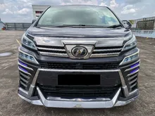 2019 Toyota Vellfire 2.5 ZG MPV