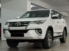 2018 TOYOTA FORTUNER 2.7 SRZ (A) FREE WARRANTY/POWER BOOT/PADDLE SHIFT/360 CAMERA/KEYLESS/PUSH START/MUTLICTION STEERING
