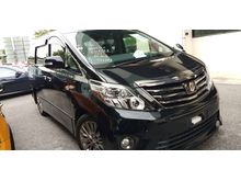 2013 Toyota Alphard 2.4 TYPE GOLD (UNRED) (SUNROOF)