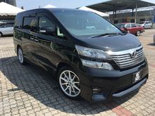 2010 Toyota Vellfire 2.4 Z Platinum. High Spec