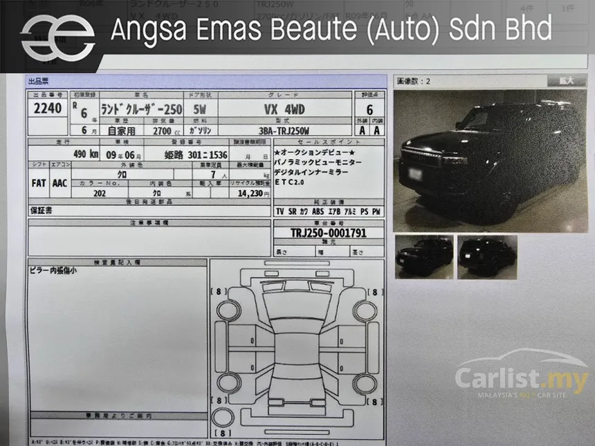 2024 Toyota Land Cruiser 250 VX First Edition SUV