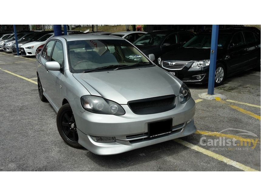 Toyota Corolla Altis 04 G 1 8 In Kuala Lumpur Automatic Sedan Silver For Rm 21 000 365 Carlist My