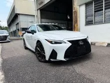 2022 Lexus IS 300 2.0 F MODE BLACK GLITTER