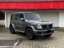 2020 Mercedes-Benz AMG G63 4.0 V8 SUV - Sunroof, Burmester Sound, Red Leather Seat, Brembo Brake Kits, AMG Sport Rims, Mode Selection, 360 Camera, BSM