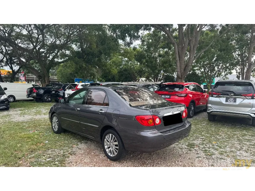 2003 Toyota Corolla Altis G Sedan