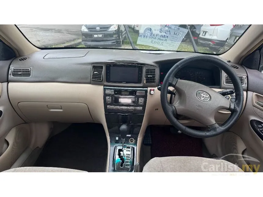 2003 Toyota Corolla Altis G Sedan