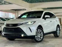 2021 Toyota Harrier 2.0 Z / PANROOF / BLACK INTERIOR / JBL / HUD / DIM / BSM /360 CAM / 6 Years Warranty with LOW PROCESSING FEE