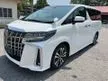 Recon 2021 Toyota Alphard 2.5 S C Package (A) 13K Mileage DIM BSM Unreg