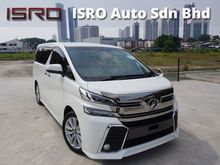 2015 Toyota Vellfire 2.5 Z A Edition MPV