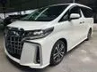 Recon 2020 Toyota Alphard 2.5 G SC PACKAGE JBL RR ENTERTAINMENT DIM BSM 4 CAMERA SUNROOF