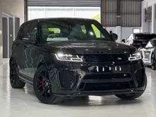 2021 LAND ROVER RANGE ROVER SPORT 5.0 SVR CARBON EDITION UK SPEC, CARBON BONNET, PANORAMIC ROOF, MERIDIAN SOUND, CARBON INTERIOR, SPORT SEATS, 360 CAM