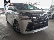 2017 Toyota Vellfire 2.5 ZG WITH ALPINE PLAYER & ALPINE ROOF MONITOR & SUNROOF!!