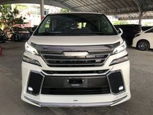 2016 Toyota Vellfire 2.5 ZG FULL KIT MODELISTA JBL
