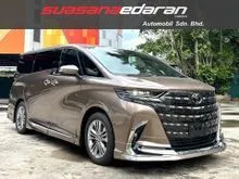 2025 Toyota Alphard 2.5 Z Modelista MPV#Sunroof#Auto Side Steps#18Rims#Rear Roof Monitor#Advance Parking#Surround View Camera#Power Boot#HUD#DIM#BSM