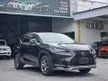 Recon 2019 Lexus NX300 2.0 F Sport SUV 4WD FULLY LOADED UNIT PAN ROOD 360 CAMERA RED INTERIOR
