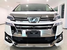 2018 Toyota Vellfire 3.5 VL TSS JBL-17SPK SRF PB 4CAM MODELISTA F-SPEC