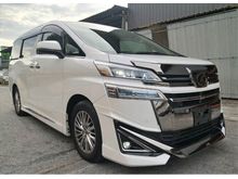 2018 Toyota Vellfire 3.5 VL FULL SPEC TSS JBL-HT SRF PB 4CAM MODELISTA