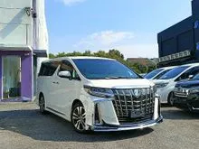 2021 Toyota Alphard 2.5 SC Modellista MPV UNREG JBL 4CAM DIM BSM MODELISTA BODYKIT