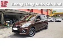 2017 Proton Ertiga 1.4 Executive Plus MPV (A) REG JAN 2017, 1 CAREFUL OWNER, 7 SEAT, L/MIL - 121K KM, FREE 1 YEAR CAR WARRANTY, 16 S/RIMS