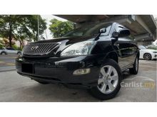 Toyota Harrier 2.4 NEW FACELIFT 2005,FULL LEATHER SEATS,2 DVD PLAYER,6 AIR BAGS.REVERSE CAMERA,CRYSTAL BLACK IN COLOUR,ONE TEACHER OWNER