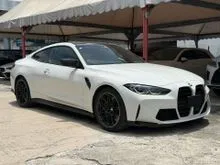 2021 BMW M4 3.0 Competition Coupe ( CARBON ROOF / HK SOUND / 4CAMERA / HUD ) SUPER LOW MILEAGE