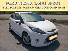 Ford Fiesta 1.6 (A) Sport FULL BD KIT FREE ONE YEARS WARRANTY