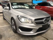 2014 Mercedes-Benz CLA45 AMG 2.0 PANORAMIC MATTE SILVER