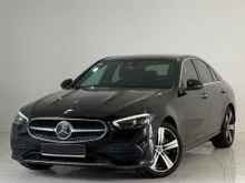 2023 Mercedes-Benz C200 1.5 Avantgarde Sedan (51K KM Only) (Full Service Record) (Under Warranty Till Oct 2027) (One Careful Owner) (View To Believe)
