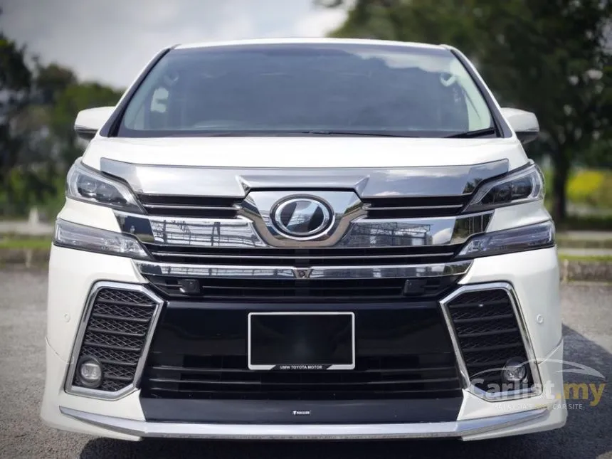 2017 Toyota Vellfire ZG MPV