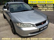2001 Honda Accord 2.0 (A) GOOD CONDITION WITH LEATHER SEAT